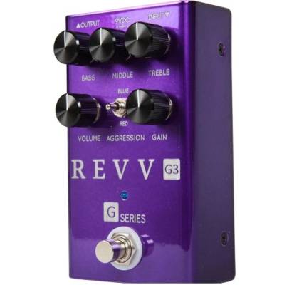 REVV / G3 / distortion pedal with three-band EQ