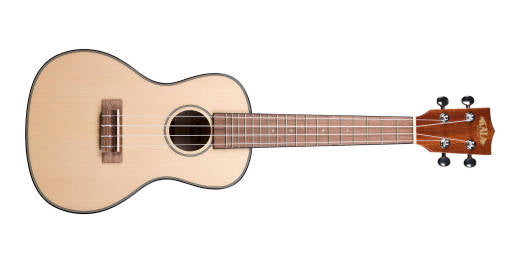 KA-SCG concert ukulele in solid spruce/glossy mahogany