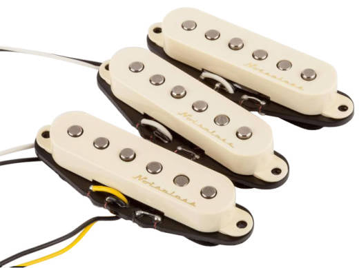 Load image into gallery viewer, Set of 3 Vintage Noiseless Stratocaster pickups
