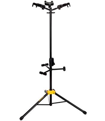 Load image into gallery viewer, HERCULES / GS432B-PLUS / Triple Auto Grip System (AGS) Guitar Stand, Foldable
