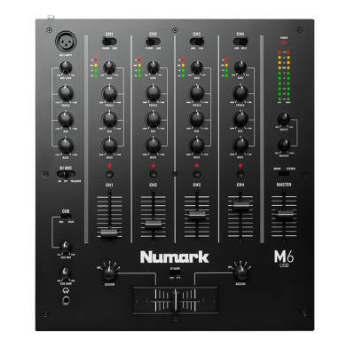 M6 USB - USB table mixer for DJ - 4 channels