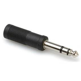 Adapter 1/4''' TS Phone Female to 1/4'' TRS Male