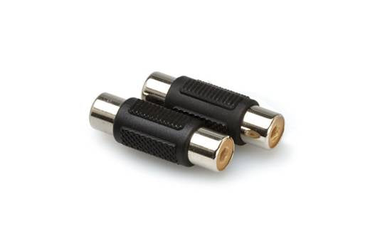 RCA coupler (F), 2 pieces