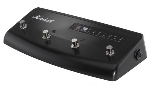 4-channel footswitch with tuner display for Marshall MG series amps