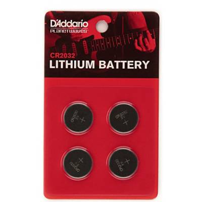 set of 4 lithium batteries