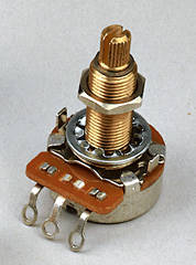 Potentiometer Long stem/500k/tone