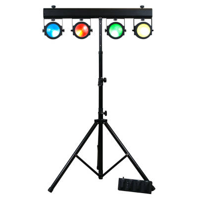 4-en-1 Lumière DEL de style Par 1x30W Tricolore