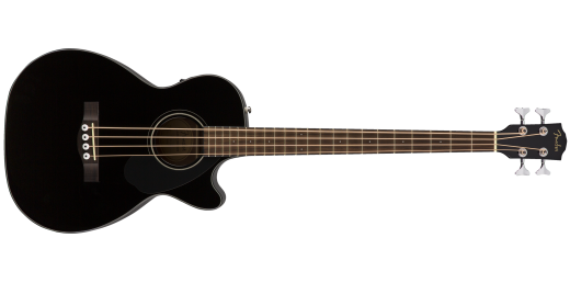 CB-60SCE cutaway electro-acoustic bass, laurel fingerboard, black