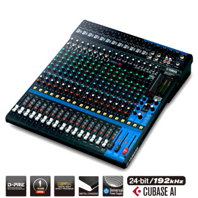 MG Series 20-Channel Mixer with Effects