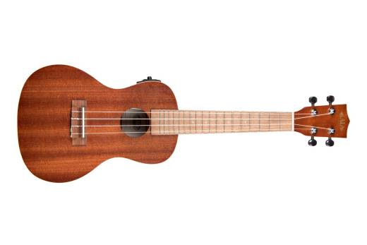 Concert ukulele with EQ, satin mahogany