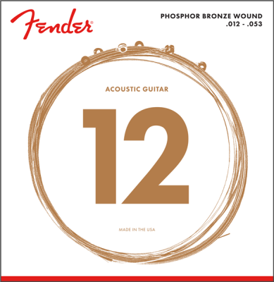 Phosphor Bronze Acoustic Guitar Strings 12-53