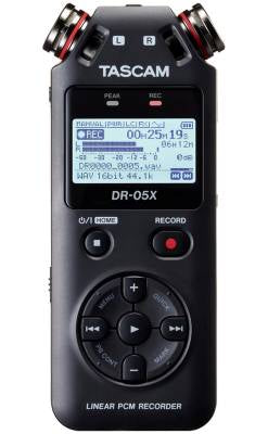 TASCAM / DR-05X / Stereo portable digital audio recorder with USB audio interface