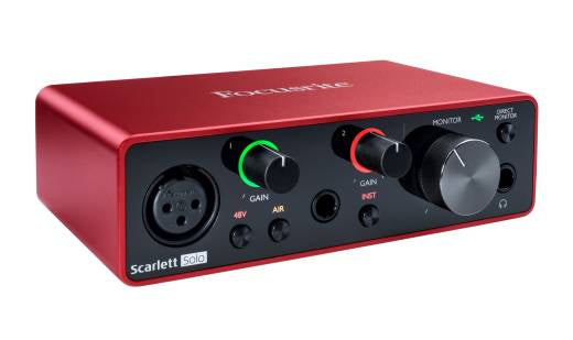 Scarlett Solo 3rd Generation - USB Audio Interface