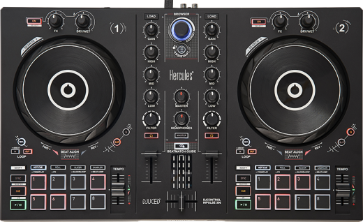 DJControl Inpulse 300 controller with DJUCED software