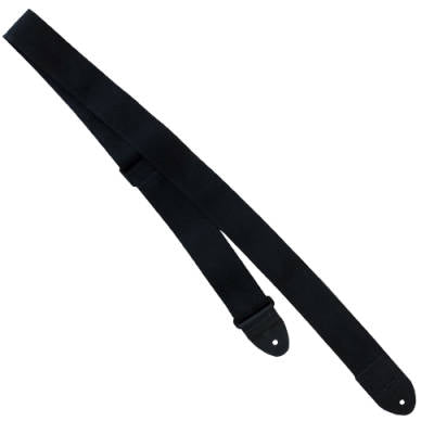 Nylon/Leather Guitar Strap with Plectrum Holder