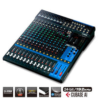 Console de mixage 16 canaux série MG avec effets