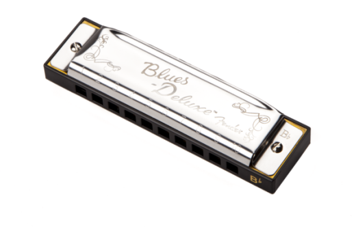 Blues Deluxe Harmonica - Clef of B flat