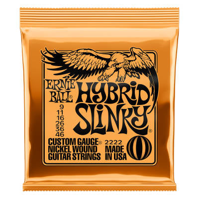 Hybrid Slinky 9-46 Electric Guitar Strings