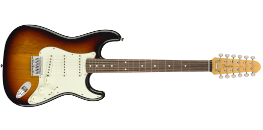 FENDER / 556-1260-300 / FSR Strat XII, Rosewood Fingerboard - 3-Tone Sunburst