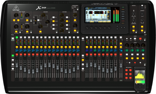 Console de mixage numérique 40 entrées 25 BUS "X32"