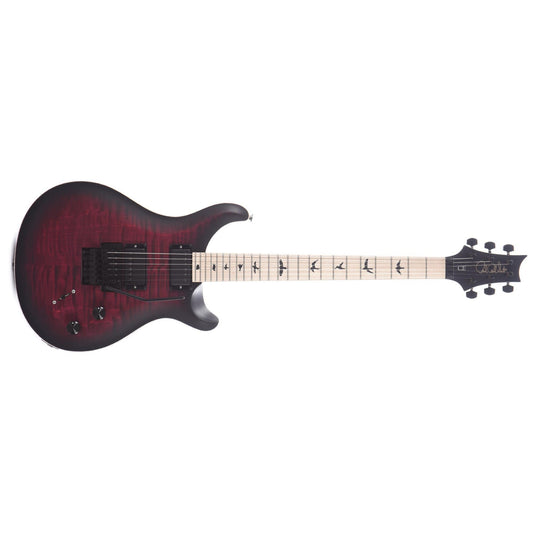 Guitare électrique, " DWM4FNMEMBF_BSB Prs Guitare Bolt-on Dustie Waring - Waring Burst" - avec étui souple