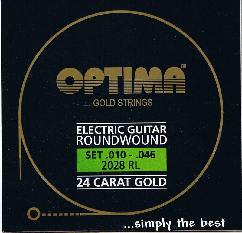 Load image into gallery viewer, Electric guitar strings 10-46 in Gold
