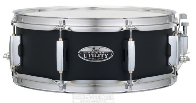 Maple snare drum 13'' x 5'' - Satin Black, Modern Utility series