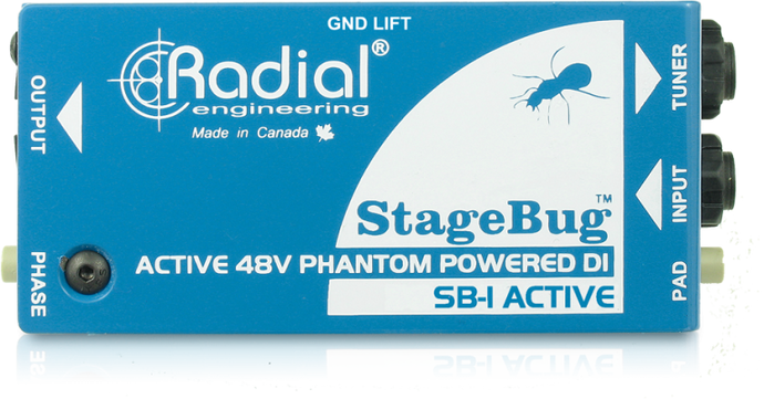 RADIAL / SB-1 / StageBug SB-1 Active Acoustic DI